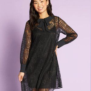 Modcloth 2 pc slip shift lace s dress maven Going Places in Lace Mini Dress 0830